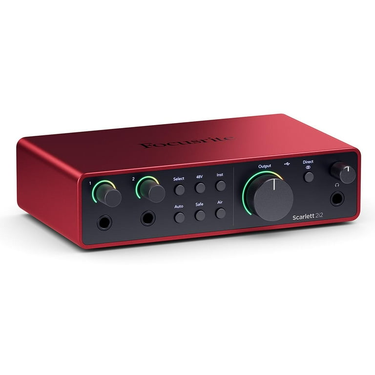 Focusrite Scarlett 2i2 4th Gen USB Interface, TAPH100