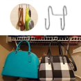 thumbnail image 4 of Premium 6 Pack Dual S Shaped Hooks Stainless Steel Hanger (6 Pack) Xxf, 4 of 5