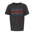 thumbnail image 2 of America Red White and Blue Men's T-shirt, 4th of July T-shirts for Kids - Charcoal MH200YPATRIOT S20 S, 2 of 3