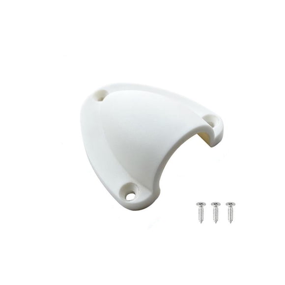 Cubierta de ventilación Tapa de ventilación Concha de almeja Instalación práctica Mano de obra fina Salida de estructura firme Accesorios Bombillas para automóviles Blanco Talla pequeña Speravity VI018765-06B