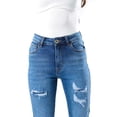 thumbnail image 3 of Jeans de corte recto /Juvenil, 3846 (Azul medio) azul 1, 3 of 3