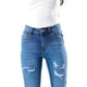 thumbnail image 3 of Jeans de corte recto /Juvenil, 3846 (Azul medio) azul 1, 3 of 3