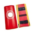thumbnail image 3 of Taekwondo Kick Pad Taekwondo Mat de entrenamiento Boxing Pad Strike Pads de entrenamiento de boxeo Patada de patada curvada para MMA 2pcs rojo, 3 of 8