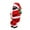 Black, variant on Rdhnmea Electric Santa Claus Climbing Ladder Lovely Climbing Santa Doll Toy Christmas Tree Decorations Santa Claus Figures for Party Home Xmas Door