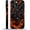 Black Dragon, variant on for iPhone 14 Case, Orange Vortex Pattern Print Matte Phone Case Funny Liquid Silicone Case Impact Resistant Anti-Scratch Shockproof Protective Cover