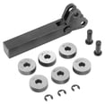 thumbnail image 1 of Accesorios para herramientas de torno, 7 piezas Herramienta de moleteado de acero Juego de moleteado lineal Herramienta de moleteado de acero Rendimiento de primer nivel, 1 of 14