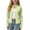 Green, variant on Girls Workout Jacket with Thumb Holes Lightweight Zip Up Cropped Athletic Slim Jacket Long Sleeve Running Gym Tops Size 3-15(Navy,9-10 Years)