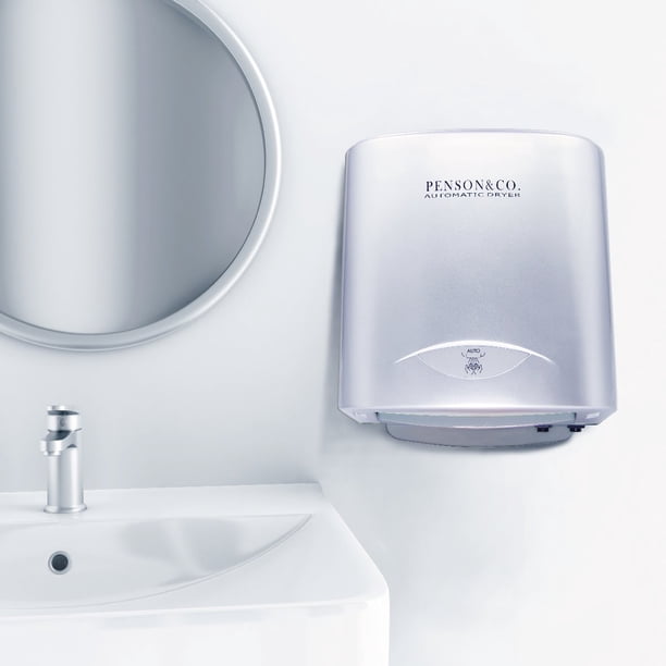 Penson Co Instant Heat Dry Electric Commercial Hand Dryer Automatic Hands Free Silver Walmart Com Walmart Com