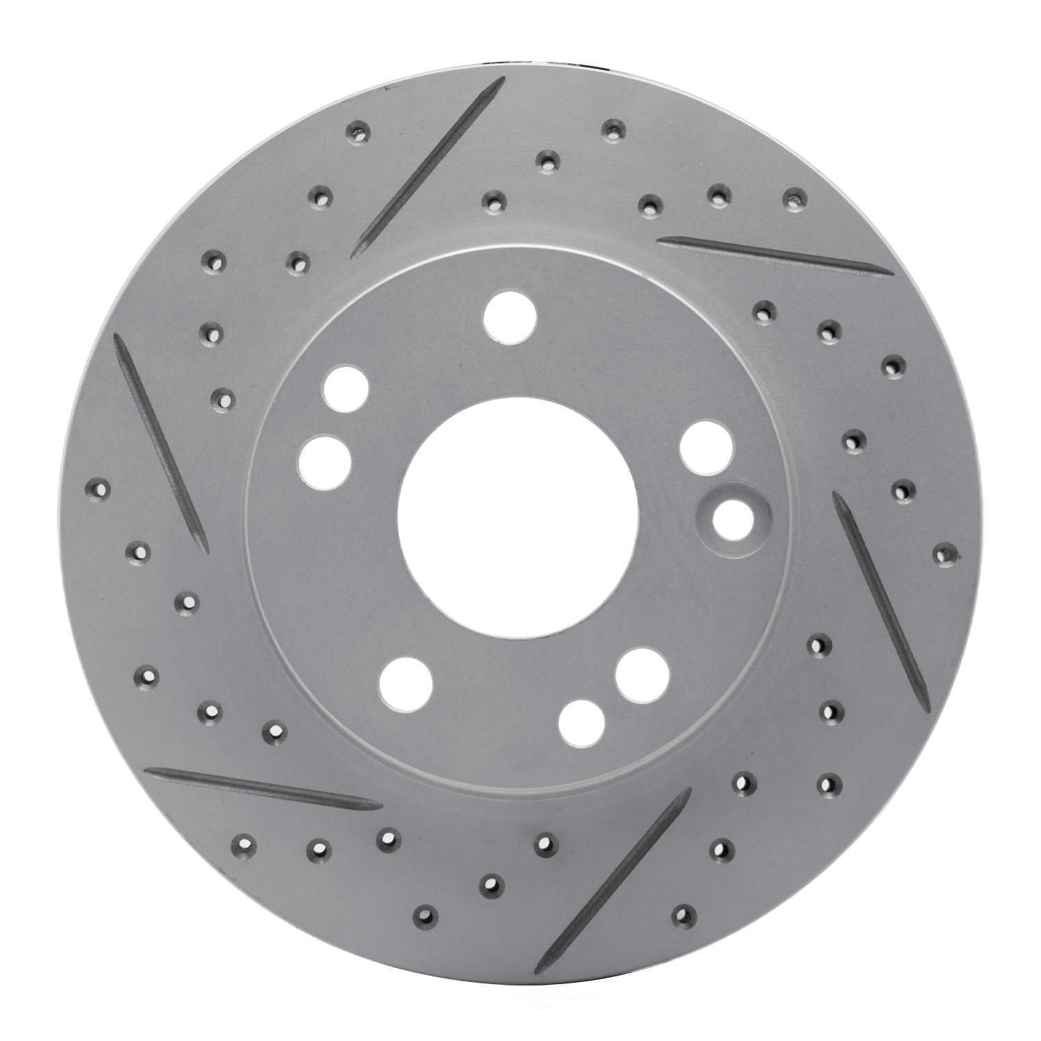Dynamic Friction Company 830-63012L DFC Geoperformance Rotor - Drilled and Slotted