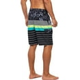thumbnail image 4 of Tyhengta Men's Beach Pants Quick Drying Swimming Trunks Mesh Lining Flower stripe 36, 4 of 5