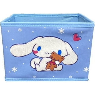 Sanrio Foldable Mini Storage Box Cute Cartoon Hellokitty Melody Desktop  Sundry Basket Kawaii Cinnamoroll Cosmetic Storage Box