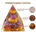 thumbnail image 3 of Pirámide de orgón para energía positiva, pirámides curativas para reducir el estrés, meditación curativa de Reiki, atrae suerte y éxito, 3 of 5