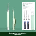 thumbnail image 1 of USB Rechargeable LED Ear Cleaning Kit for Kids & Babies: Safe Silicone Ear Spoon with Built-in Light + Ear Tweezers, Portable Durable Design for Home & Travel Ear Care, 1 of 6