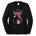 thumbnail image 2 of Wild Bobby Dean Russo German Shepherd Dog Lover Men Long Sleeve Shirt, Black, Small, 2 of 5