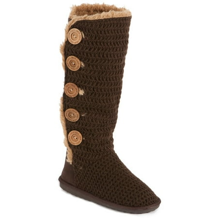 Vintage Crochet Button Up Boots