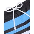 thumbnail image 6 of COOFANDY Mens Swim Trunks Swim Briefs Square Leg Sexy Tight Swimwear Bathing Suit Board Short with Liner, 6 of 6