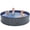 Gray, variant on Niubya Collapsible Durable Dog Swimming Pool, 64x12 Inch Foldable Pet Bath Tub for Indoor & Outdoor Use, Gray
