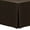 Brown, variant on Ultimate Textile (2 Pack) 4 ft. Fitted Polyester Tablecloth - for 30 x 48-Inch Banquet and Folding Rectangular Tables, Chocolate Brown