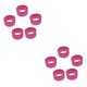 thumbnail image 1 of Soidarity 5 Packs Tennis Racquet Grip Ring Absorbing Pink Sweat Grip Badminton Band Tipo 1 2piezas, 1 of 1