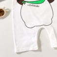thumbnail image 6 of Dagaeig Kids Baby Boy Rompers Casual Print O Neck Button Romper Short Sleeve Newborn Boy Girl Cute Clothes 0 3 6 9 12 18 24 Months Baby Girl Summer Romper Size 9-12 Months, 6 of 7