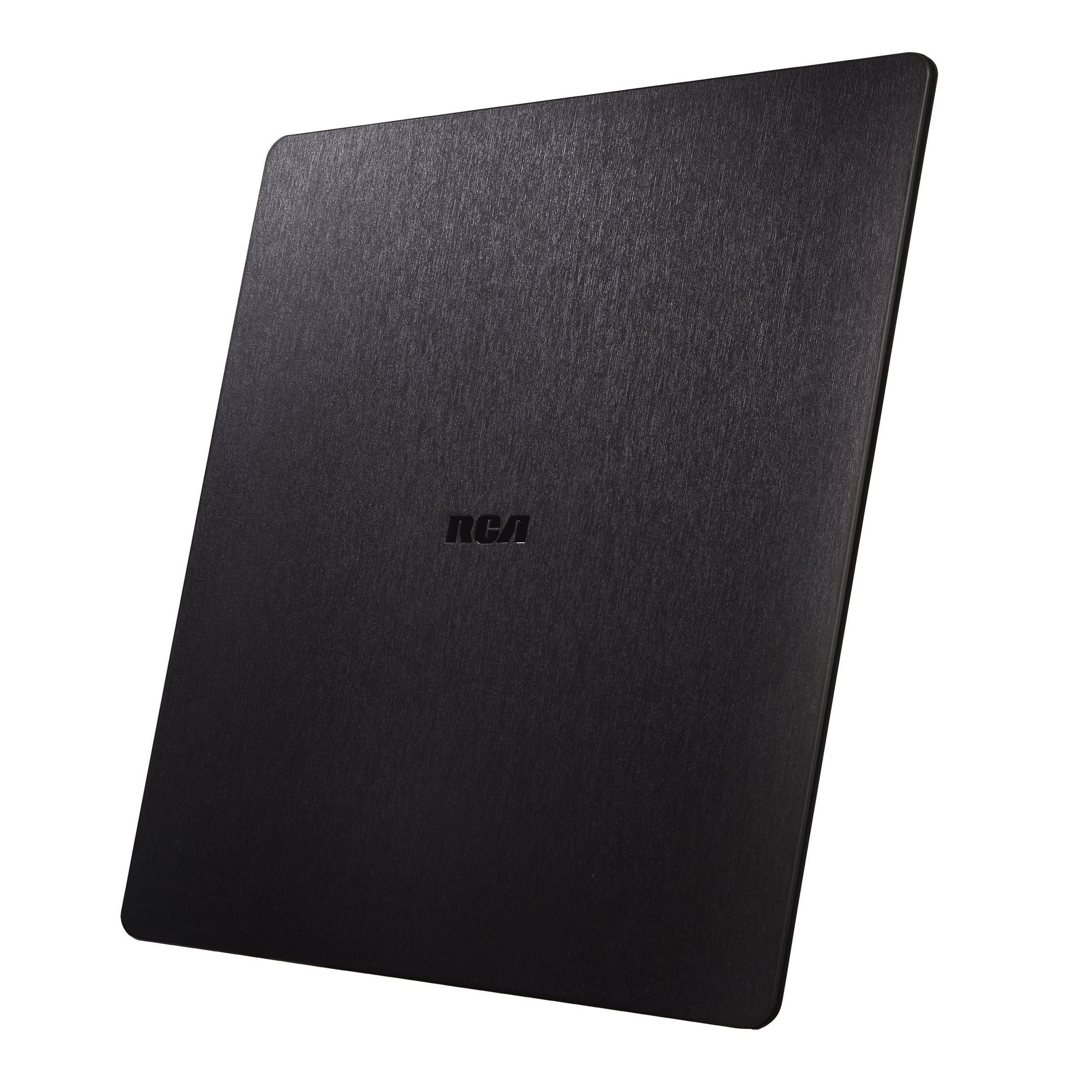 RCA Indoor TV Antenna with Amplifier for Smart TVs, 65 Mile Range, XL Ultra-Thin