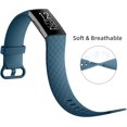 thumbnail image 2 of Wepro Waterproof Bands Compatible with Fitbit Charge 4 / Charge 3 / Charge 3 SE for Women Men, 3-Pack, Small, Large/Black/Navy Blue/Blue Gray, 2 of 8