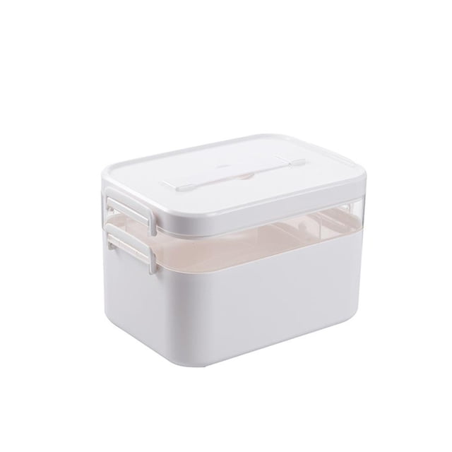 De Doble Capa, Caja De Medicamentos De Gran Capacidad, Caja De Almacenamiento Para Atención De Emergencia Cateissary HA043030-02