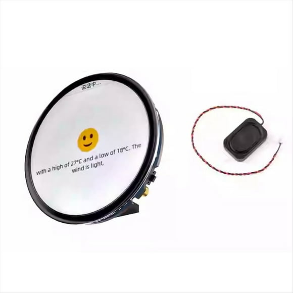 Robot de Chat de Voz con Inteligencia Artificial ESP32 XiaoZhi, Placa de Desarrollo con Pantalla Táctil de 1,75 Pulgadas y Altavoz Compatible con Reconocimiento de Voz.