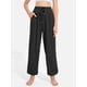 thumbnail image 4 of Pantalones de Yoga Casuales, Cómodos y de Pierna para Mujer Negro M, 4 of 7