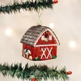 thumbnail image 1 of Adornos navideños del Viejo Mundo: animales de granja adornos soplados para árbol de Navidad, granero Old World Christmas Ver descripción, 1 of 2