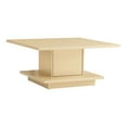 thumbnail image 3 of Furniture of America Aura Storage Wood Light Maple Coffee Table, 3 of 11