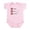 Petal Pink, variant on CafePress - Crawl Walk Hockey Body Suit - Baby Light Bodysuit, Size Newborn - 24 Months