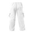 thumbnail image 3 of Mens Loose Cargo Pants Cual Drawstring Eltic Waist Wide Leg Athletic Sweatpants Outdoor Trousers, 3 of 3