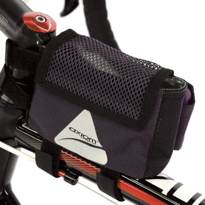 45 Cubic Inches Black//Gray Axiom Sierra LX Bicycle Seat Bag