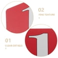 thumbnail image 4 of 40 Pcs Plastic Poker Chip Learning Counters Discs Numbered Poker Cards Game Chips Counting Markers For Math Practice Game Tokens And Teaching Rewards, 4 of 8