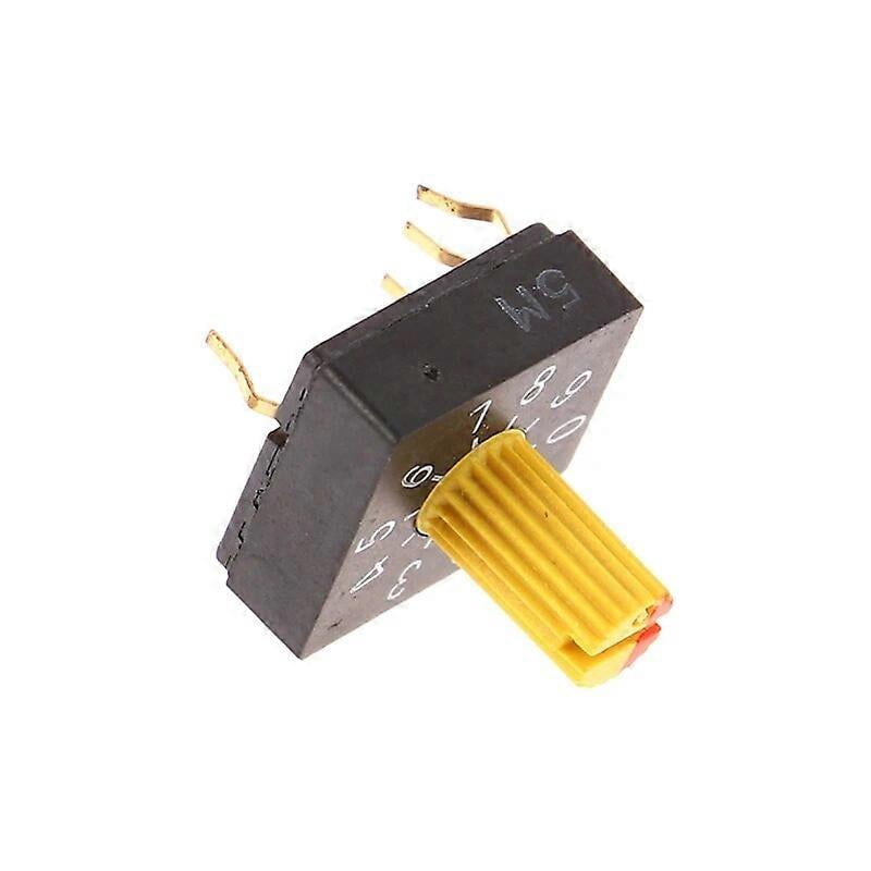 1Pc 0-9/10 Bit Rotary Coding Dial Switch 8421C Code With Handle DRS4010 ...