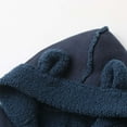 thumbnail image 6 of BXSRUTA Boys and Girls Hooded Thermal Fleece-Lined Romper for Outdoor Winter Activities with Gloves and Coat, 6 of 8