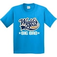 thumbnail image 3 of Inktastic Worlds Best Big Bro Brother Youth T-Shirt, 3 of 5