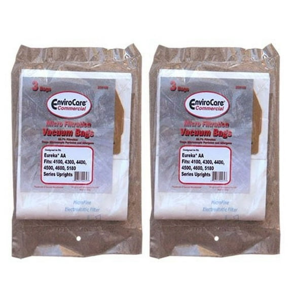 9 Compatible with Eureka Allergy Micro Lined Hepa Upright Victory Style AA Bags, Series, Sanitai