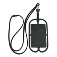 thumbnail image 2 of Anvazise Phone Lanyard Case Great Toughness Portable Anti lost Anti theft Long Lightweight Phone Lanyard Strap Protector Mobile Phone Accessories Black One Size, 2 of 13