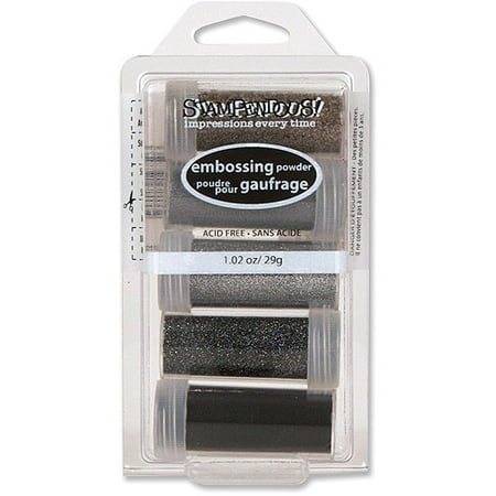 Tsukineko Embossing Powder - Stampendous Embossing Powder Kit, 5pk