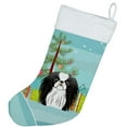 thumbnail image 2 of Christmas Tree and Japanese Chin Christmas Stocking, 2 of 2