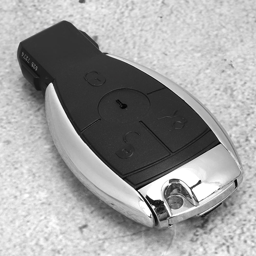 LHCER Key Shell,Key Case,3 Buttons Key Fob Remote Case Shell Replacement Fit For Benz