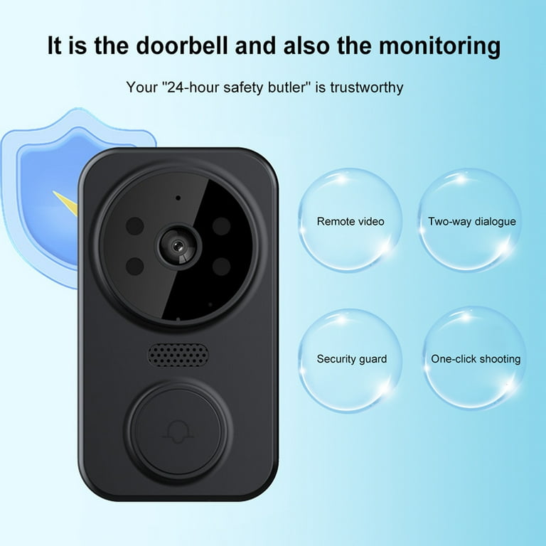 Best Seller Wifi Ulooka Mini doorbell Camera with Ulooka Mobile App