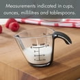 thumbnail image 6 of Mainstays 1/4C Plastic Mini Measuring Cup, Black/Transparent, 6 of 10