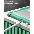 thumbnail image 6 of i-Blason Ares Case for New iPad 9th/8th/7th Generation, iPad 10.2 2021/2020/2019 Case, Full-Body Kickstand with Built-in Screen Protector Cover with Pencil Holder (Green), 6 of 8
