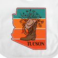 thumbnail image 4 of Inktastic Tucson Arizona Vintage Girls Baby Bib, 4 of 4