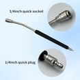 thumbnail image 1 of Extension Pressure Washer Extension Wand Stainless Steel Washer Wand 1/4 inch High-pressure Cleaning Accessory 41cm, 1 of 6
