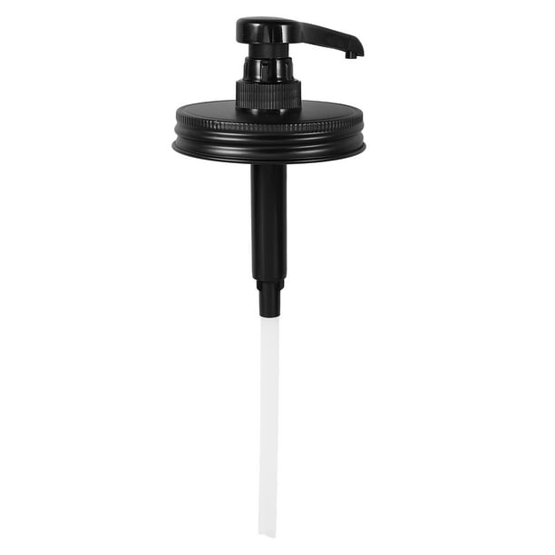 Dispensador de salsa y jarabe en tarro Mason, bomba dispensadora de jarabe de cocina, bomba dispensadora de loción