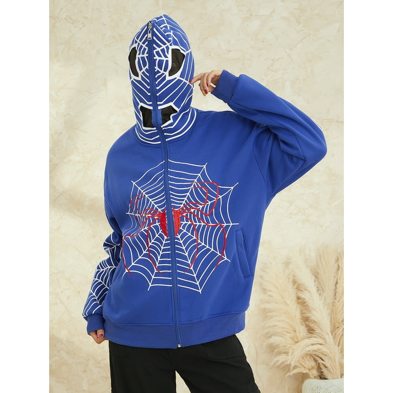 Women s spiderman zip freistellen up jacket